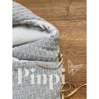 Saco capazo capucha Donatello Piedra Saco capazo capucha Donatello Piedra