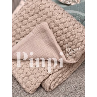 Mantita punto Donatello Piedra bambula Mantita punto Donatello Piedra bambula