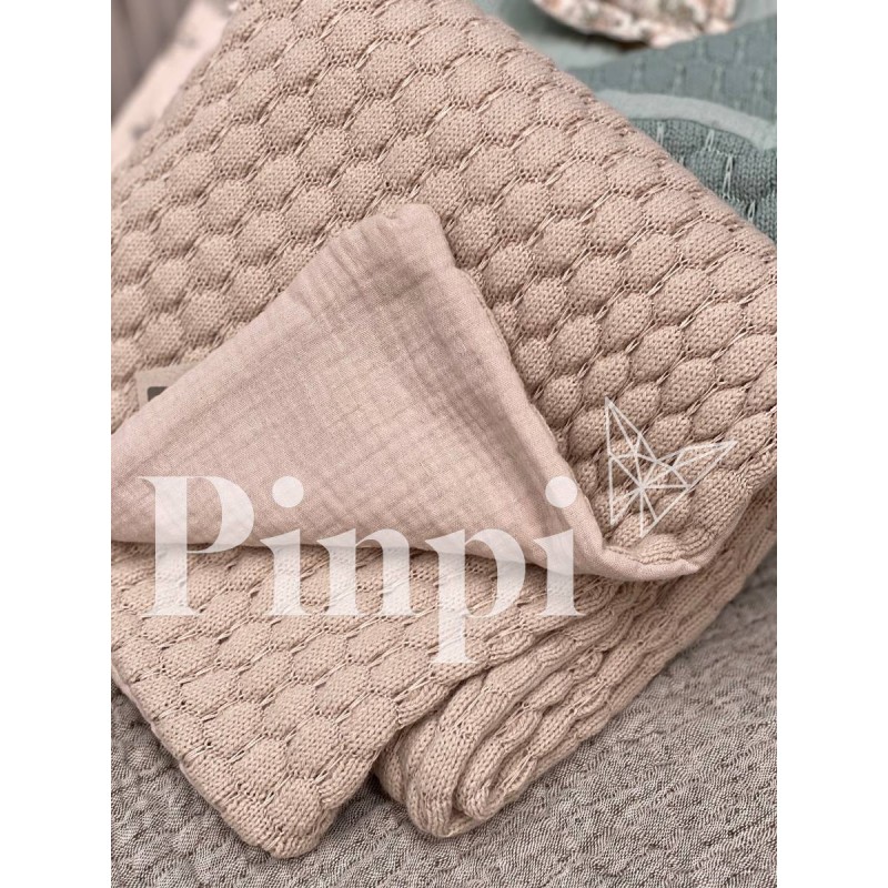 Mantita punto Donatello Piedra bambula Mantita punto Donatello Piedra bambula