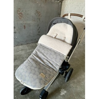 Saco para silla Acqua Gris borrego La Giraffa Bianca e Blu