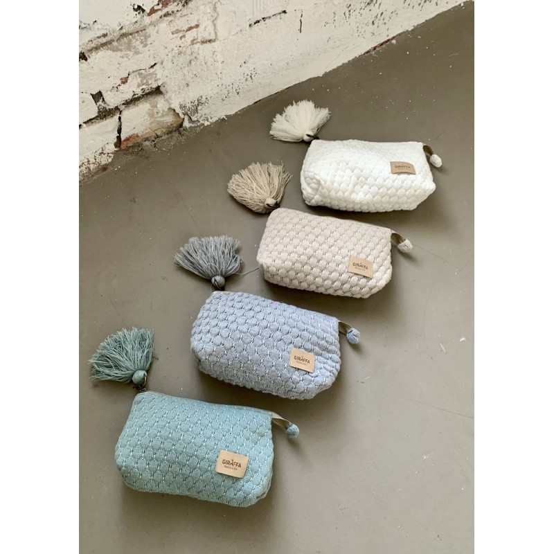Neceser Donatello Punto Gris La Giraffa Bianca e Blu Neceser Donatello Punto Gris La Giraffa Bianca e Blu