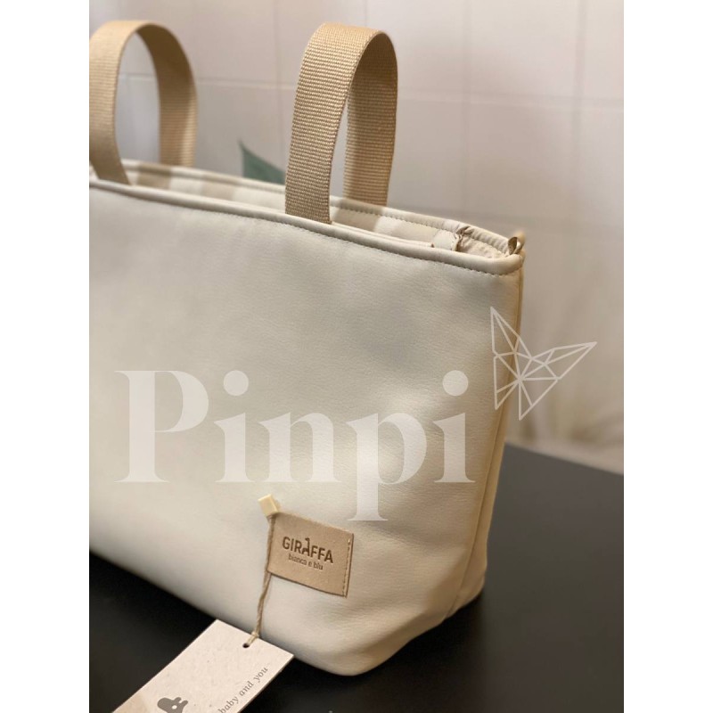 Bolsa Two Leo Ecopiel Beige