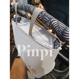 Bolsa Two Leo Ecopiel Beige