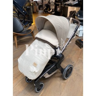 Saco para silla Tulip Lino Beige interior borreguito La Giraffa Bianca e Blu