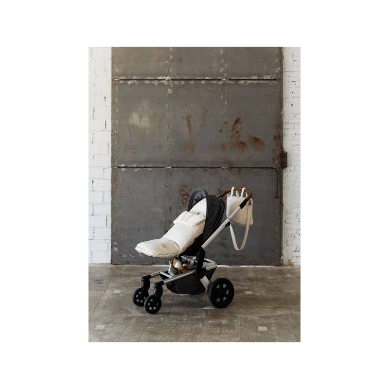 Saco para silla Tulip Lino Beige interior borreguito La Giraffa Bianca e Blu Saco para silla Tulip Lino Beige interior borreguito La Giraffa Bianca e Blu