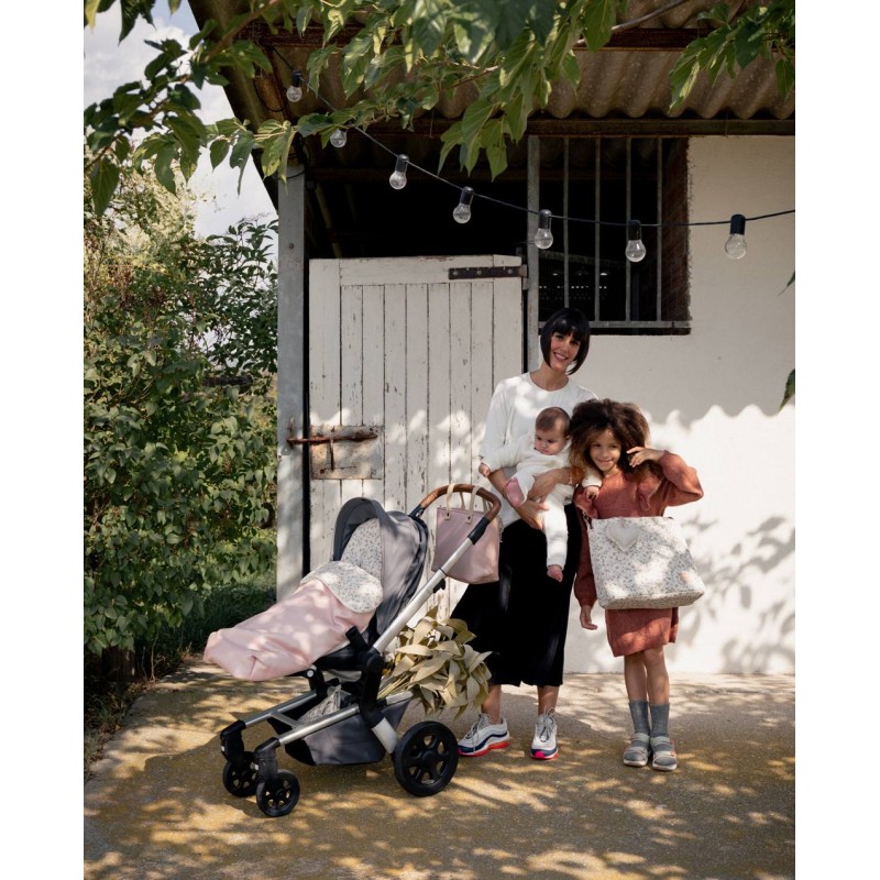 Saco para silla Yoko Ecopiel rosa La Giraffa Bianca e Blu Saco para silla Yoko Ecopiel rosa La Giraffa Bianca e Blu