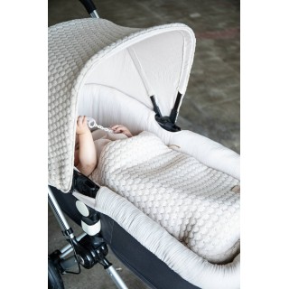 Saco capazo capucha Donatello Piedra