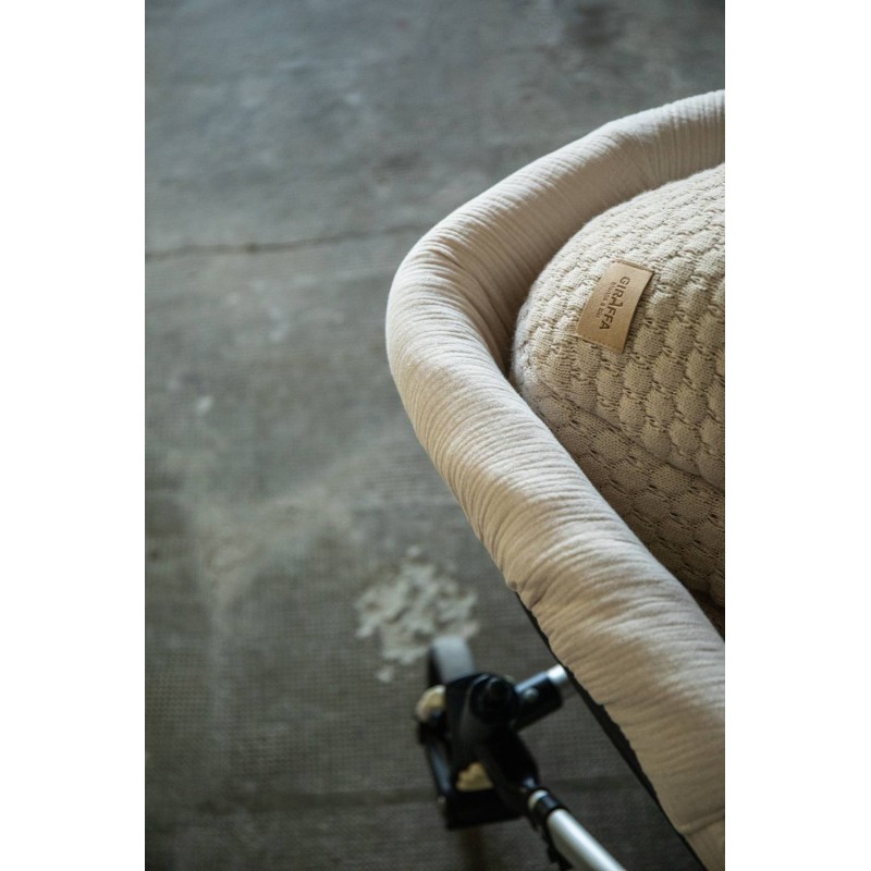 Saco capazo capucha Donatello Piedra