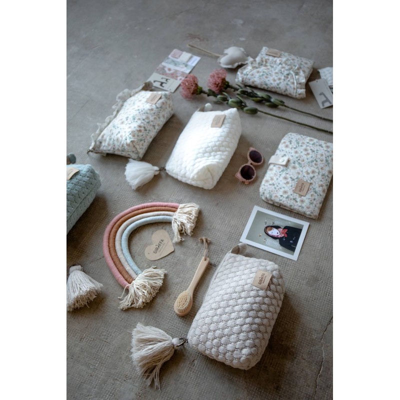 Portadocumentos Yoko La Giraffa Bianca e Blu Portadocumentos Yoko La Giraffa Bianca e Blu