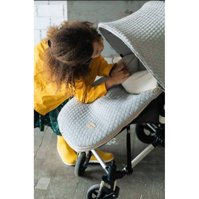 Saco para silla Donatello Punto Gris La Giraffa Bianca e Blu Saco para silla Donatello Punto Gris La Giraffa Bianca e Blu