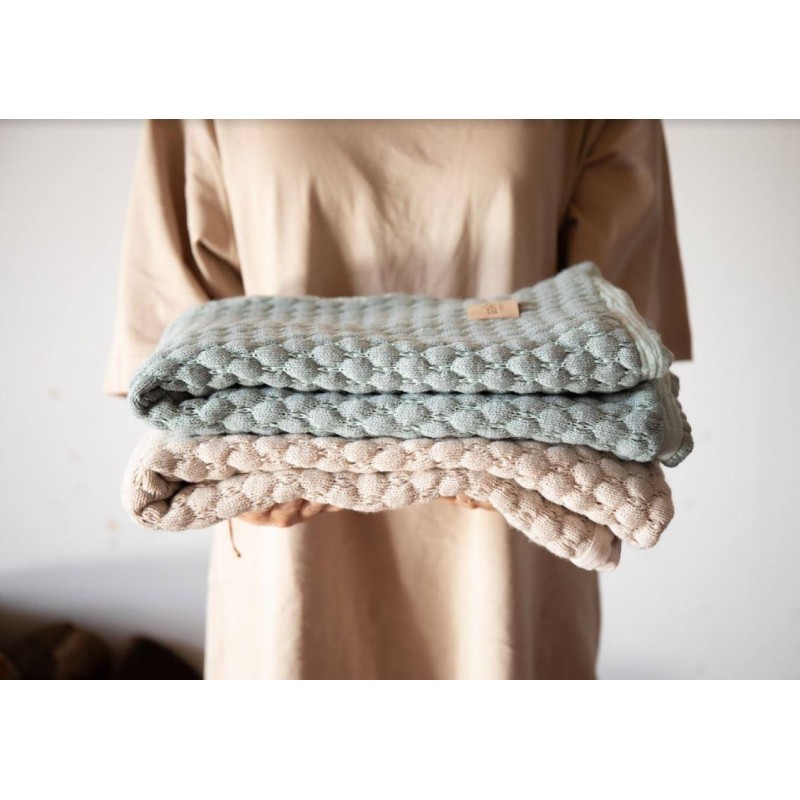 Mantita punto Donatello Piedra bambula Mantita punto Donatello Piedra bambula