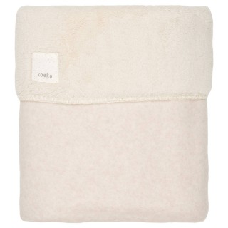 Manta para minicuna koeka teddy/denver nougat