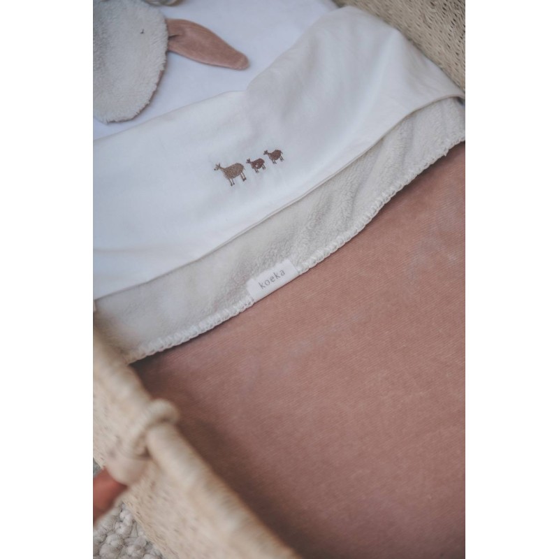 Manta Minicuna Koeka Teddy Oddi Soft Earth Manta Minicuna Koeka Teddy Oddi Soft Earth