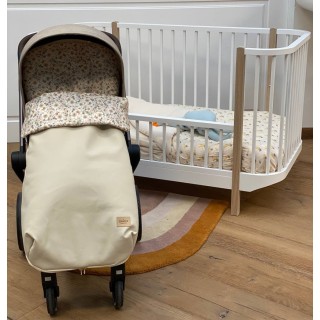 Saco para silla Yoko Ecopiel rosa La Giraffa Bianca e Blu