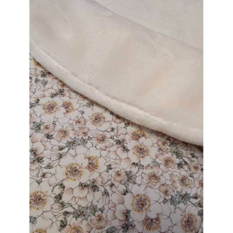 Saco capazo Classic Big Vichy Menta interior borreguito Saco capazo Classic Big Vichy Menta interior borreguito