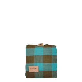 Cambiador de viaje It Vichy Menta La Giraffa Bianca e Blu