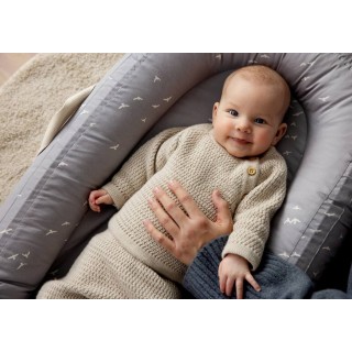 Nido bebé VOKSI Premium Flying Stone Grey