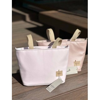Bolsa Two Leo Ecopiel Rosa Empolvado