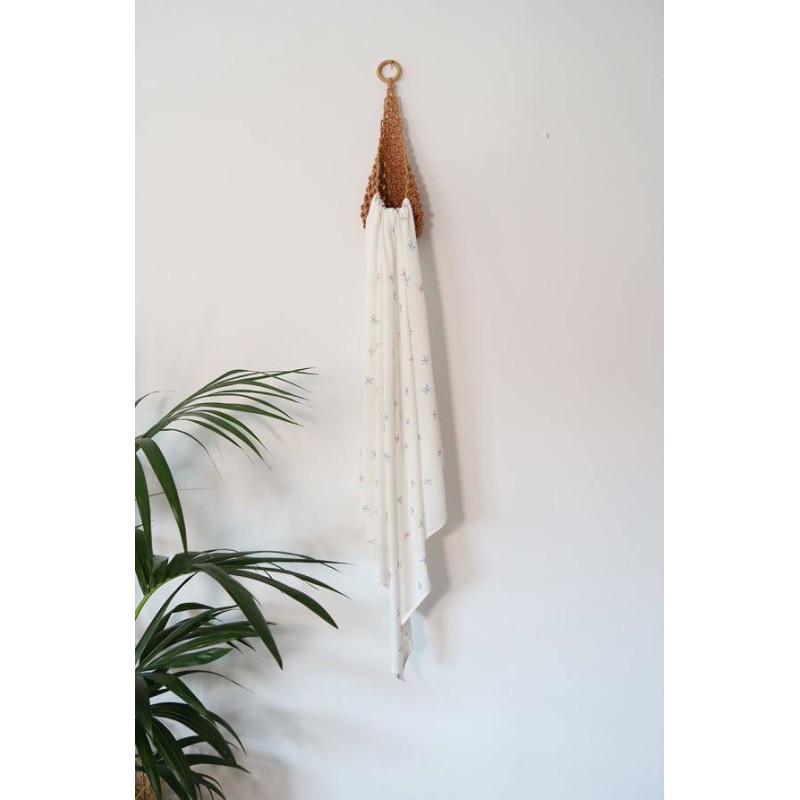 Muselina 100% Bambú Libélulas Muselina 100% Bambú Libélulas