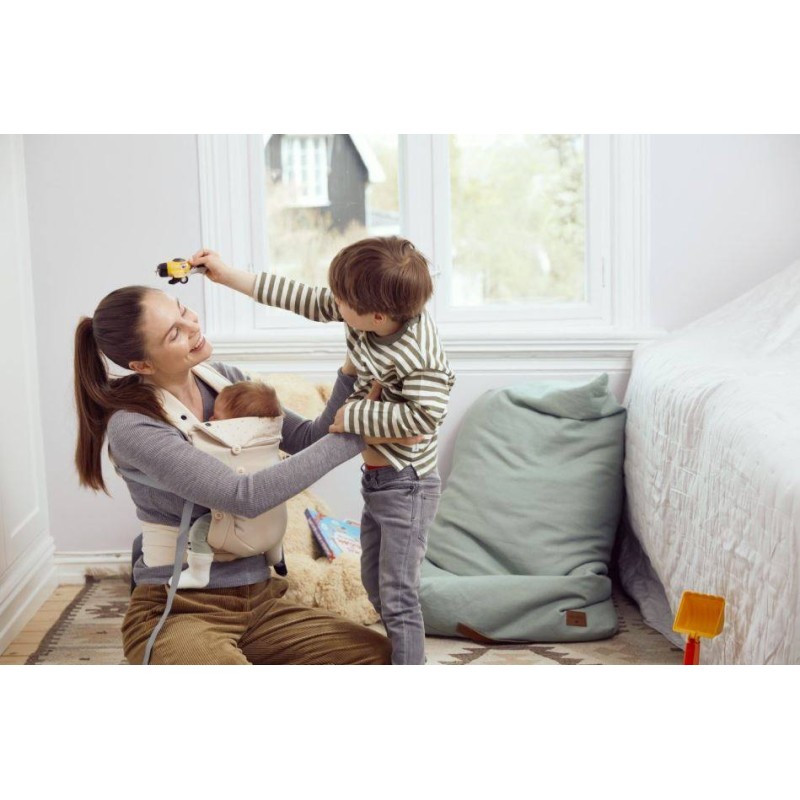 Mochila Porteo BeSafe Newborn Haven Sand Forest