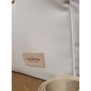 Canastilla Tulip Lino La Giraffa Bianca e Blu