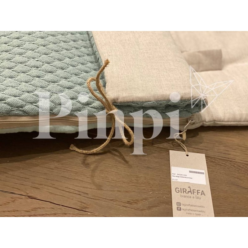 Saco para silla Donatello Punto Gris La Giraffa Bianca e Blu Saco para silla Donatello Punto Gris La Giraffa Bianca e Blu