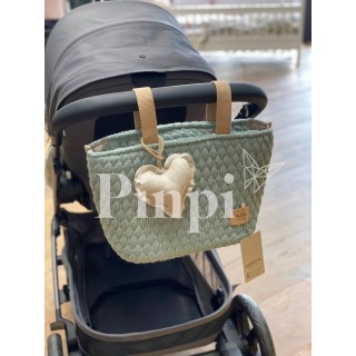 Saco para silla Donatello Punto Gris La Giraffa Bianca e Blu Saco para silla Donatello Punto Gris La Giraffa Bianca e Blu