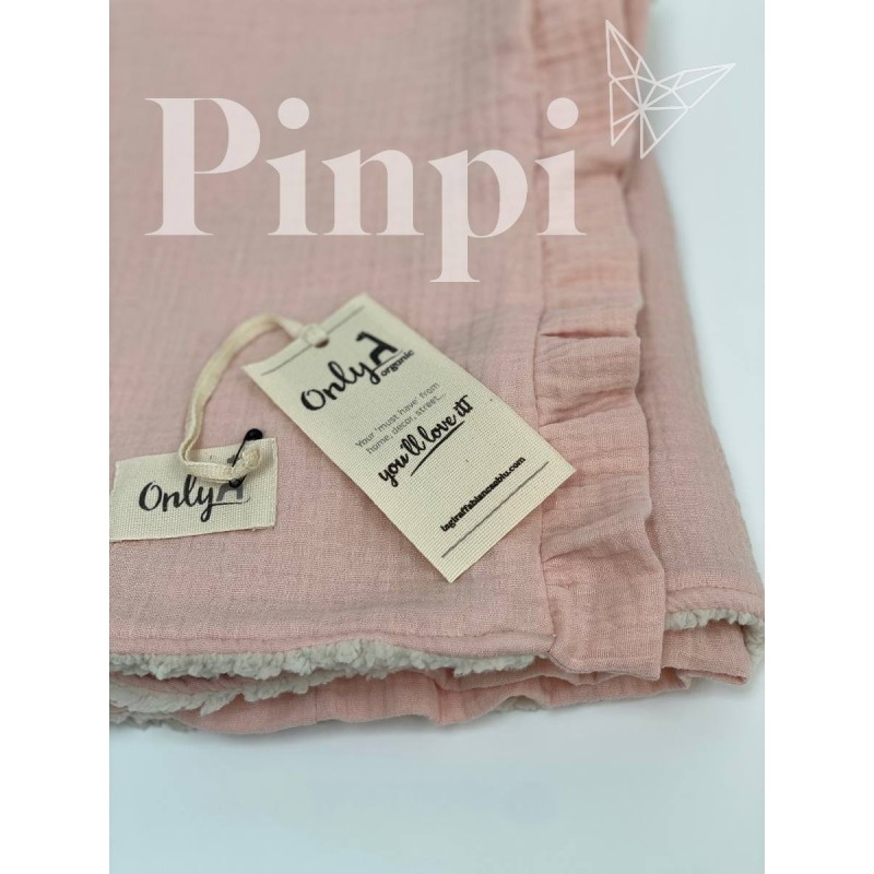 Toquilla Petra Humo Volante Borrego La Giraffa Bianca e Blu