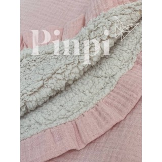 Toquilla Petra Humo Volante Borrego La Giraffa Bianca e Blu