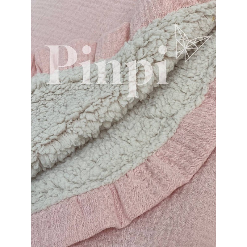 Toquilla Petra Humo Volante Borrego La Giraffa Bianca e Blu