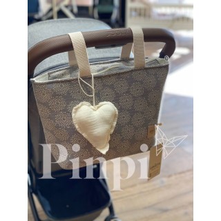 Bolsa Two Acqua Cream La Giraffa Bianca e Blu