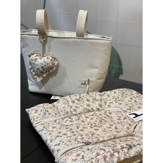 Colchoneta recta volante universal Yoko La Giraffa Bianca e Blu Colchoneta recta volante universal Yoko La Giraffa Bianca e Blu