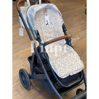 Colchoneta recta volante universal Yoko La Giraffa Bianca e Blu Colchoneta recta volante universal Yoko La Giraffa Bianca e Blu