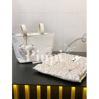 Colgante corazón Candela Moca La Giraffa Bianca e Blu Colgante corazón Candela Moca La Giraffa Bianca e Blu