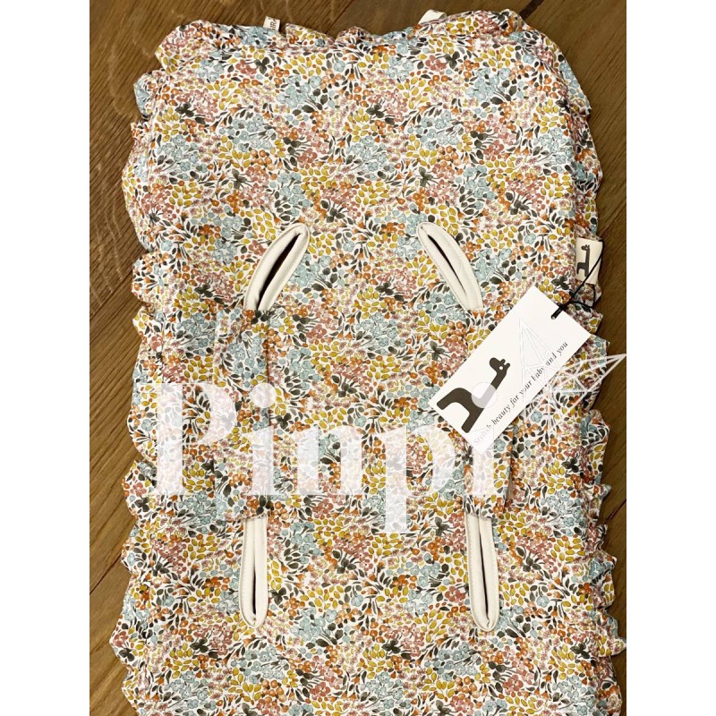 Colchoneta recta volante universal Melissa La Giraffa Bianca e Blu Colchoneta recta volante universal Melissa La Giraffa Bianca e Blu