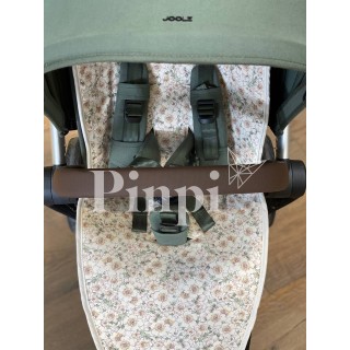 Colchoneta para silla Joolz HUB Yoko La Giraffa Bianca e Blu