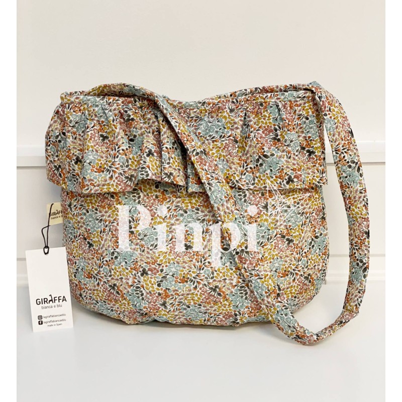 Bolso bebé Melissa Volante La Giraffa Bianca e Blu