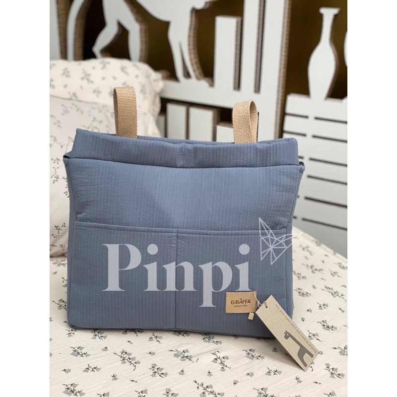 Bolsa Walk bolsillos Zeus La Giraffa Bianca e Blu