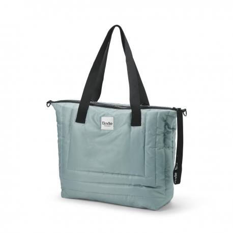 Bolso cambiador Elodie Quilted Pebble Green