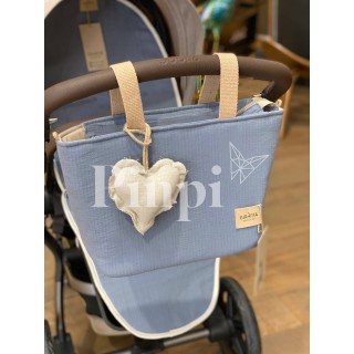 Bolsa Two Zeus  La Giraffa Bianca e Blu Bolsa Two Zeus  La Giraffa Bianca e Blu