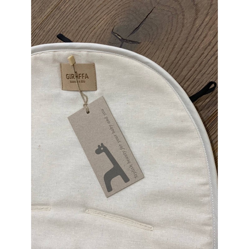 Colchoneta para silla Joolz HUB Zeus Giraffa Bianca e Blu Colchoneta para silla Joolz HUB Zeus Giraffa Bianca e Blu