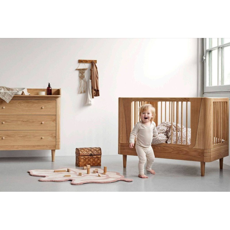 Kit de conversión de cuna a cama junior Nature Roble We Are Bitte Kit de conversión de cuna a cama junior Nature Roble We Are Bitte