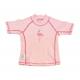 Camiseta manga corta con protección solar Flamingos