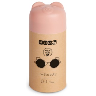 Gafas de sol irrompibles Ki et La Ourson Peach Gafas de sol irrompibles Ki et La Ourson Peach