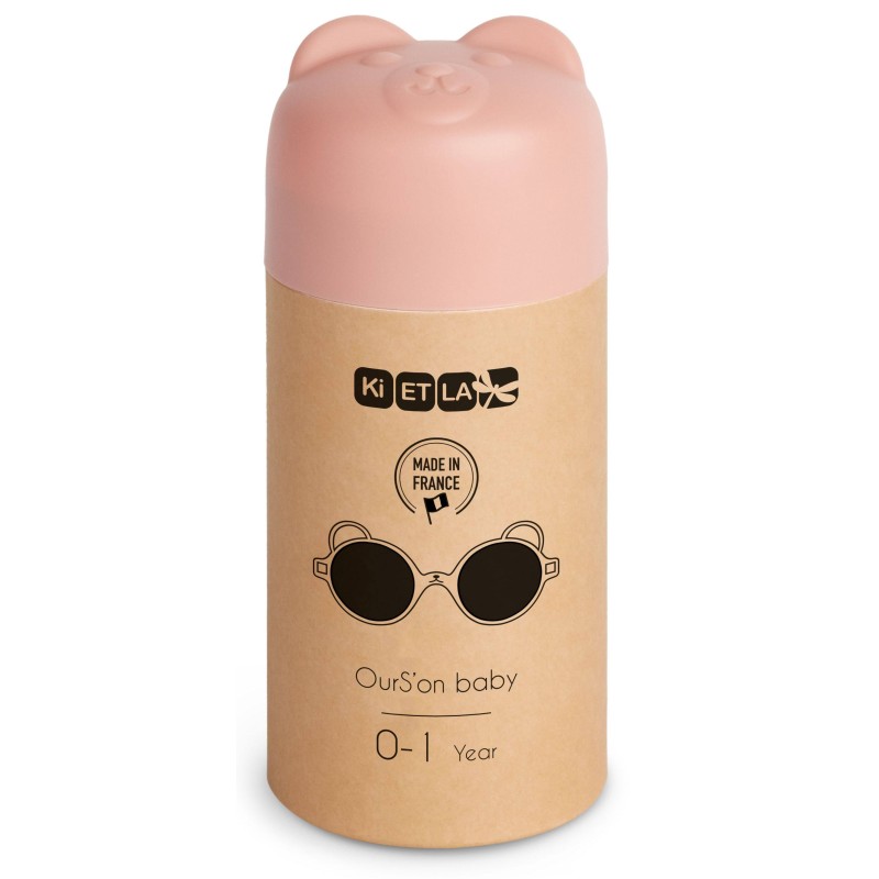 Gafas de sol irrompibles Ki et La Ourson Peach Gafas de sol irrompibles Ki et La Ourson Peach
