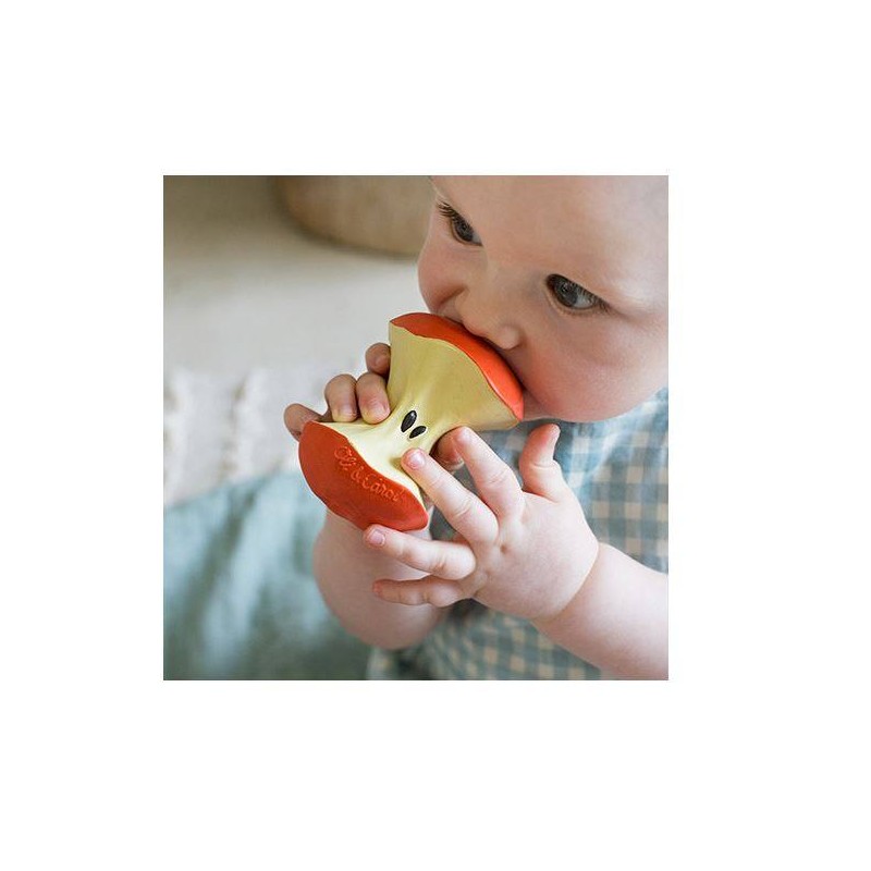 Mordedor  juguete sensorial Pepa The Apple