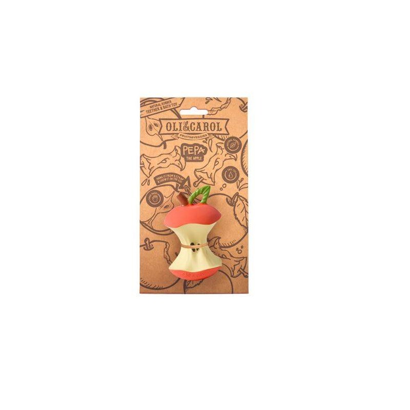 Mordedor  juguete sensorial Pepa The Apple