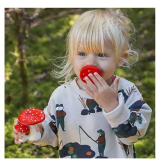 Mordedor- chupete juguete sensorial Spotty The Mushroom Mordedor- chupete juguete sensorial Spotty The Mushroom