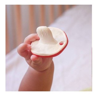 Mordedor- chupete juguete sensorial Spotty The Mushroom Mordedor- chupete juguete sensorial Spotty The Mushroom