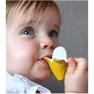 Chupete-mordedor juguete sensorial John Lemon